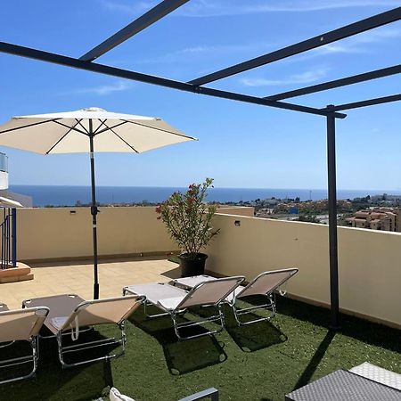 Panoramic Seaview Apartment Mijas Bagian luar foto