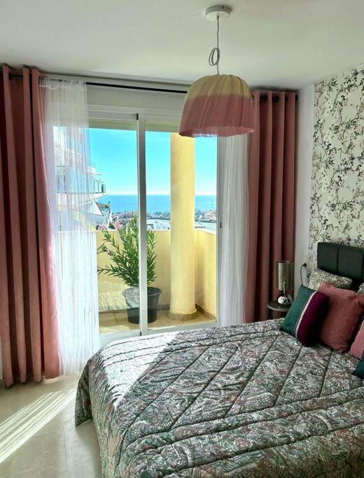 Panoramic Seaview Apartment Mijas Bagian luar foto